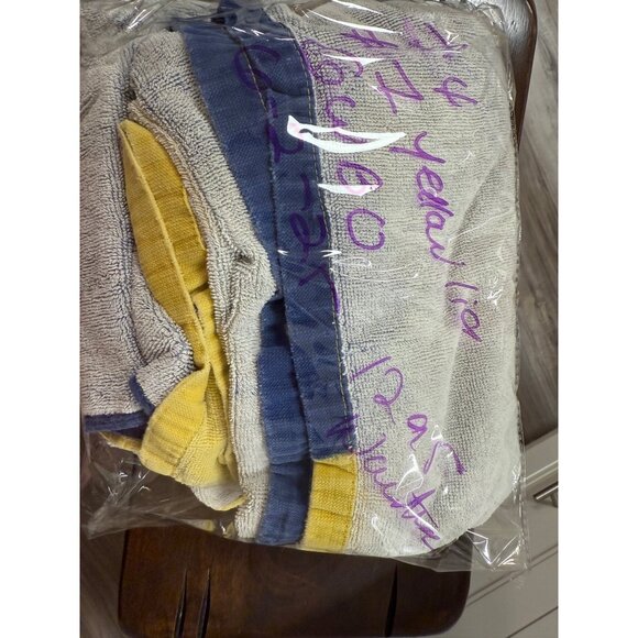 VTG 90s Nautica Tropical Floral Beach Towel " Cotton Poolside Preppy resort read - Picture 11 of 11